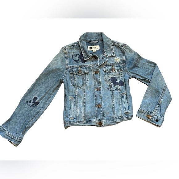 DISNEY GAP MICKEY MOUSE VINTAGE JEAN JACKET - Picture 3 of 4